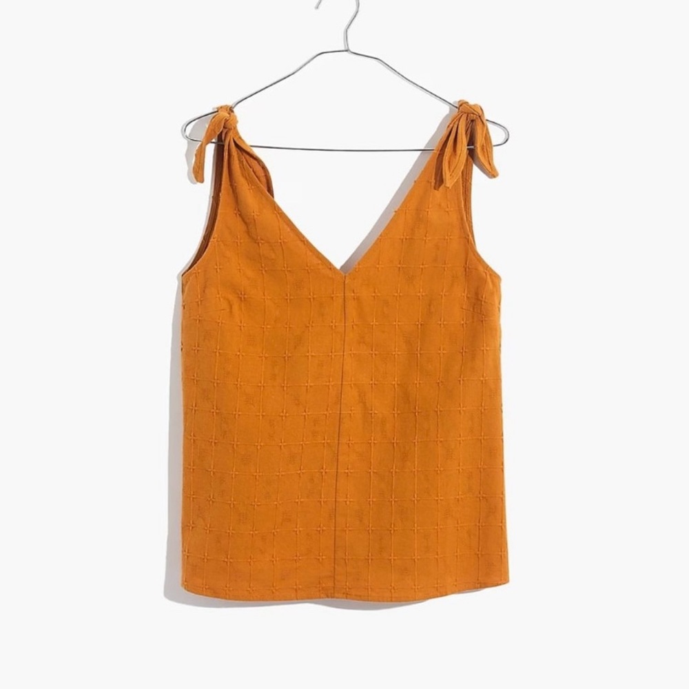 Madewell Tie Shoulder Top